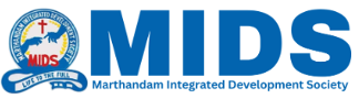 Marthandam Integrated Development Society (MIDS) – unser Partner in Indien Logo der Marthandam Integrated Development Society (MIDS), Partnerorganisation der DEUTSCH-INDISCHEN STIFTUNG.
