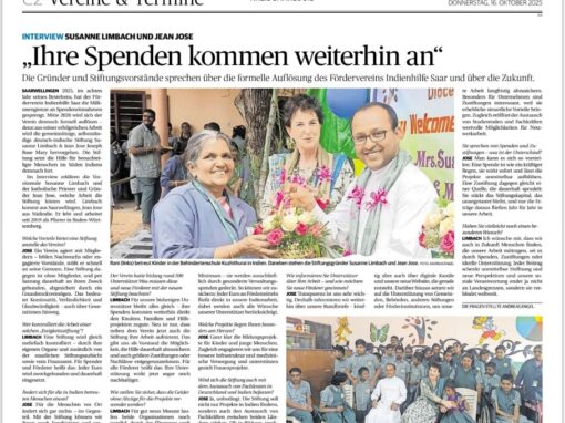 Spenden kommen weiterhin an